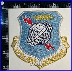 Cold War US Air Force USAF 19th Air Division Japanese Made Patch