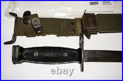 Colt M7 Bayonet 62316 Original Vietnam Usaf Marines Army Navy & Usgi Nos Late M7