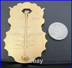Commemorative US AIR FORCE Security Force BADGE Serial # 83 HALLMARKED COLLINSON Commemorative US AIR FORCE Security Force BADGE Serial # 83 HALLMARKED COLLINSON