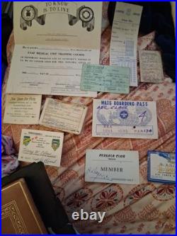 Comprehensive 1960s US Air Force Mechanic Archive Veteran Claus, Terry W