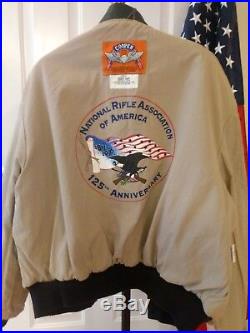 Cooper A-2 Brown Flight US Air Force Bomber Leather Goatskin Jacket MENS 48R NRA