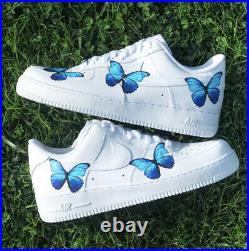 Custom Butterfly White Air Force 1
