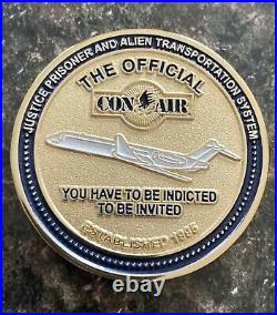 EXTREMELY RARE! USMS US MARSHALS CON AIR Coin? FBI ATF DOJ DEA HSI ICE CIA