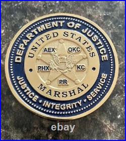 EXTREMELY RARE! USMS US MARSHALS CON AIR Coin? FBI ATF DOJ DEA HSI ICE CIA