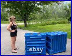 EXTREMELY RARE! US AIR FORCE Storage CONTAINER! Water Proof 2 Piece! Seals EXTREMELY RARE! US AIR FORCE Storage CONTAINER! Water Proof 2 Piece! Seals