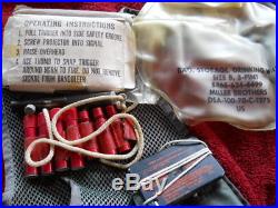 Early 1967 Military USAF SRU-21/P Snap Pocket Pilots Survival Vest WithContents