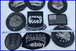 Eleven Vintage TUSKEGEE AIRMAN WW2 Army Air Corps Squadron Patches