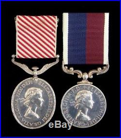 Elizabeth II Air Force Medal & Royal Air Force L. S. &. G. C Parachute Instructor's