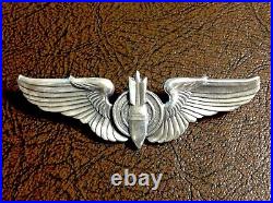 Estate US Air Force 3 Sterling Silver Bomber Wings