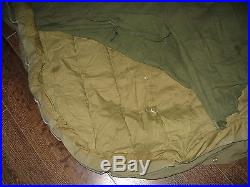 Ex WWII US Army Air Force USAAF AAF Down Filled Arctic Military Sleeping Bag