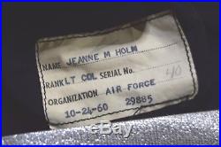 FIRST Female Air Force General Jeannie M. Holm Uniform RARE Winter Mess Dress