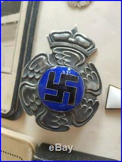 Fantastic Scarce Pre WW2 Finnish Air Force Pilot Badge Log Books Set Medal Group