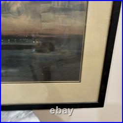 Fighter Jet Plane Framed Print of Painting United States Air Force USAF or Army