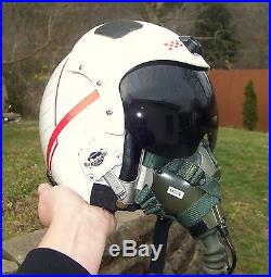 Fighter Pilot Flight Helmet Mask Gentex USAF