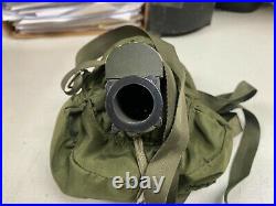 Fighter Pilot Oxygen Mask with Microphone and Connector in bag and Head Straps