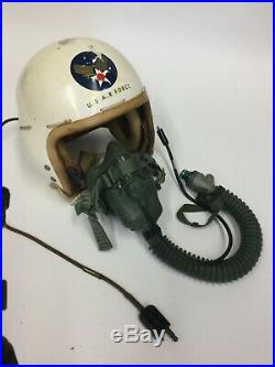 Fighter Pilot flight Helmet P-1B Air Force USAF P1B mint condition RARE
