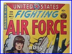 Fighting Air Force issue #2 FN (1952, Superior Comics) United States US