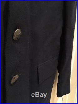 Genuine Usaf Us Air Force Men's Service Dress Navy Blue Coat Jacket Size 41l