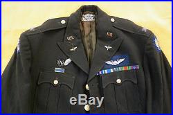 GREAT WWII BRIT MADE 8th 9th AIR FORCE RCAF & USAAF COMBAT NAVIGATORS JACKET