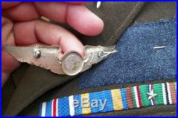 GREAT WWII BRIT MADE 8th 9th AIR FORCE RCAF & USAAF COMBAT NAVIGATORS JACKET