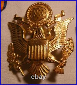 GROUP Military Air Force Medals, Pins, Flying Cross, Etc. Inc Sterling Silver