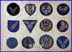 G W Lawrence British Made UAAF 8th Air Force Bullion Wool Patch Inv 29-11