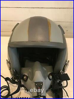 Gentex HGU-55/P Flight Helmet & MBU20 Mask- USAF GOOD CONDITION -SZ LG