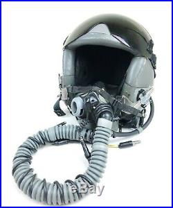 Gentex HGU-55/P Flight Helmet With MBU-20 Oxygen Mask Size Large USAF