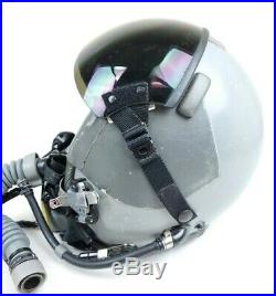 Gentex HGU-55/P Flight Helmet With MBU-20 Oxygen Mask Size Large USAF