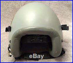 Gentex HGU 55 Pilot Flight Helmet size LARGE USAF