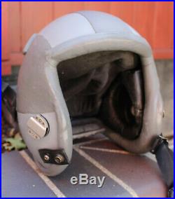 Gentex HGU-55 USAF Air Force Flight Helmet Oxygen Mask Visor Soft Case Sz. LARGE