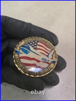 Genuine Vintage AIR FORCE ONE AF-1 Andrews AFB, Maryland CHALLENGE COIN