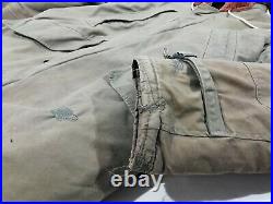 Genuine Vintage USAF B11 Wool Lined Parka Coat Jacket RARE Large 38-40