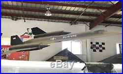 Giant Sr-71 Blackbird Usaf Model Jet Rocket Sr71 Airplane