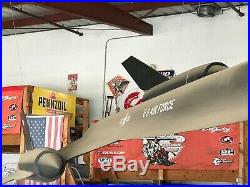 Giant Sr-71 Blackbird Usaf Model Jet Rocket Sr71 Airplane