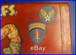 Glenn Millers Army Air Forces Band Hand Painted Luggage