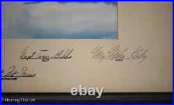 Great Vintage USAF Thunderbirds Signed Photograph Hand Inscribed & Framed