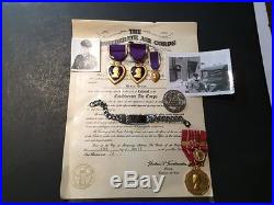 Group of Medal WW2 Vietnam USAF (Canada) Colonel Bruce Quinn. Named with photos