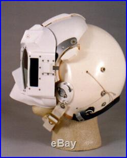 HGU-26 Dual-Visor Helmet with EEU-2/P Nuclear Flash Goggles with Case USAF NICE