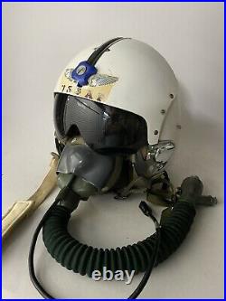 HGU-2/p Flight Helmet and MS-22001 hardman Oxygen Mask, USAF Vintage 1960