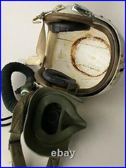 HGU-2/p Flight Helmet and MS-22001 hardman Oxygen Mask, USAF Vintage 1960