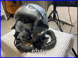 HGU-55/P Fighter Pilot Helmet, MBU-20/P Mask. Authentic. Size Small
