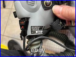 HGU-55/P Fighter Pilot Helmet, MBU-20/P Mask. Authentic. Size Small