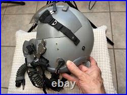 HGU-55/P Fighter Pilot Helmet, MBU-20/P Mask. Authentic. Size Small