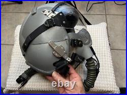 HGU-55/P Fighter Pilot Helmet, MBU-20/P Mask. Authentic. Size Small