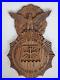 Handmade_Wood_USAF_Security_Police_Badge_Provincial_Stain_01_vy