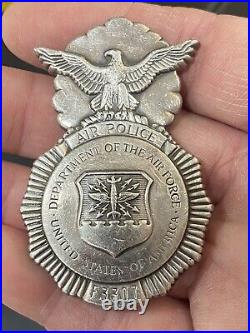 Hard To Find Air Force Air Police Pin Department Of The Air Force