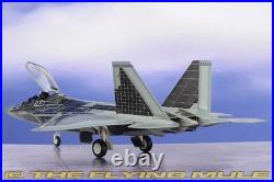 Hobby Master 172 F-22A Raptor USAF 422nd TES Symbiote Mirror Paint Finish