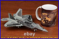 Hobby Master 172 F-22A Raptor USAF 422nd TES Symbiote Mirror Paint Finish
