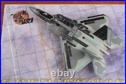 Hobby Master 172 F-22A Raptor USAF 422nd TES Symbiote Mirror Paint Finish